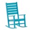 Flash Furniture Manchester 3-Pc Set w/2 Contemporary All-Weather HDPE Rocking Chairs and End Table, Blue LE-HMP-2002-2-T1517H-BL-GG - alternate 6